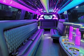 Port St Lucie Limo Interior