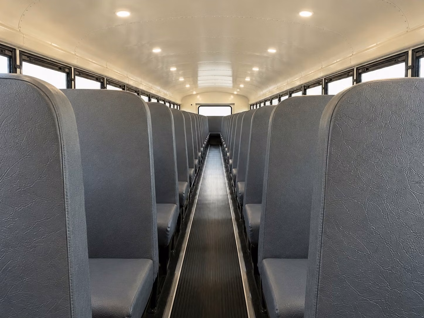 school bus interior